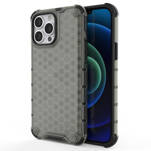 Honeycomb Armor TPU Bumper iPhone 13 Pro Max - Svart | 2353 | AlltMobil