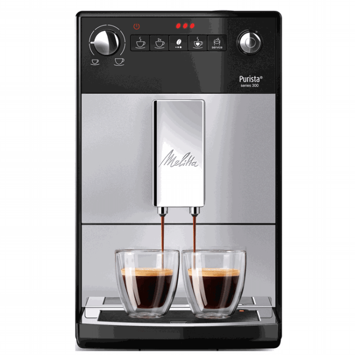 Melitta - Melitta Purista Silver Helautomatisk kaffemaskin