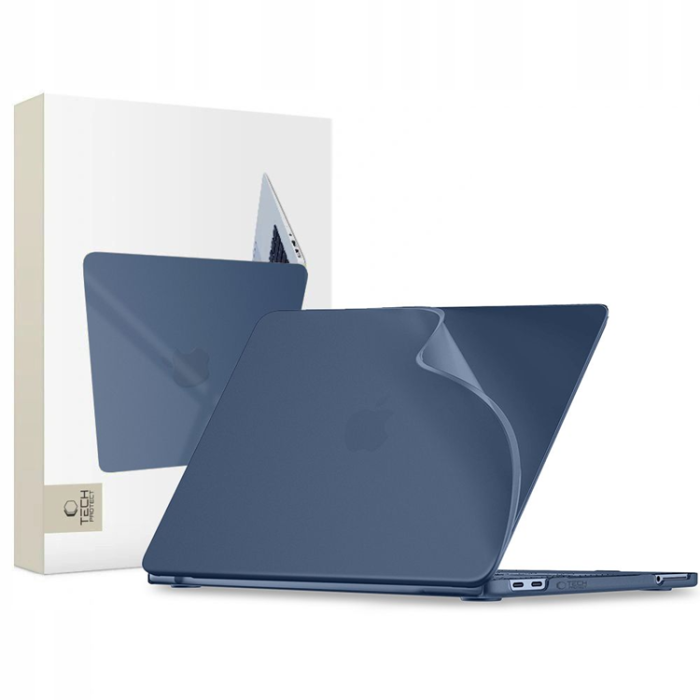 Tech-Protect - Tech-Protect Fodral För Macbook Neo 13 Soft Shell - Matte Indigo