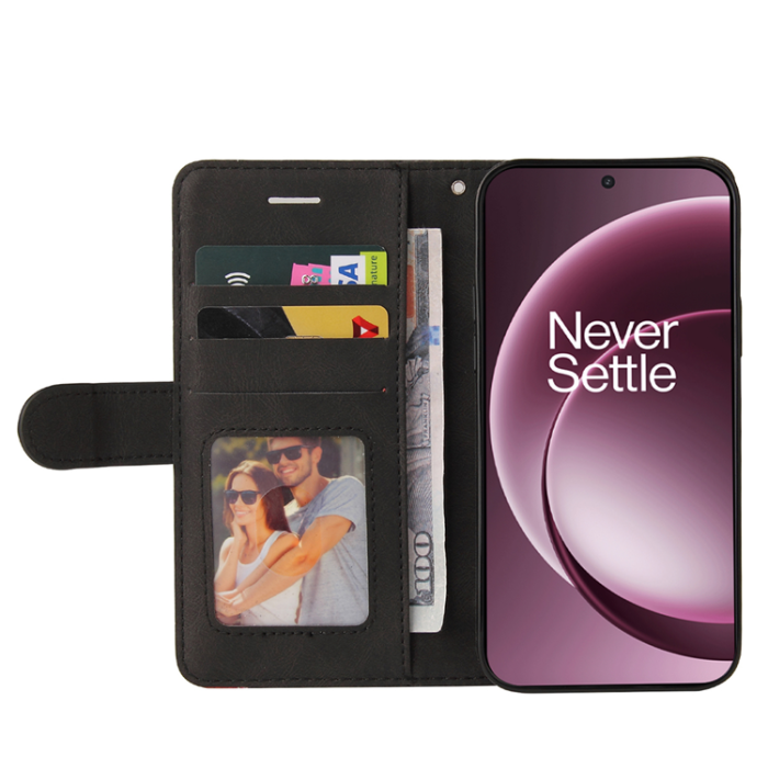 A-One Brand - OnePlus 15 5G Plånboksfodral Bi-Färg Splicing Design