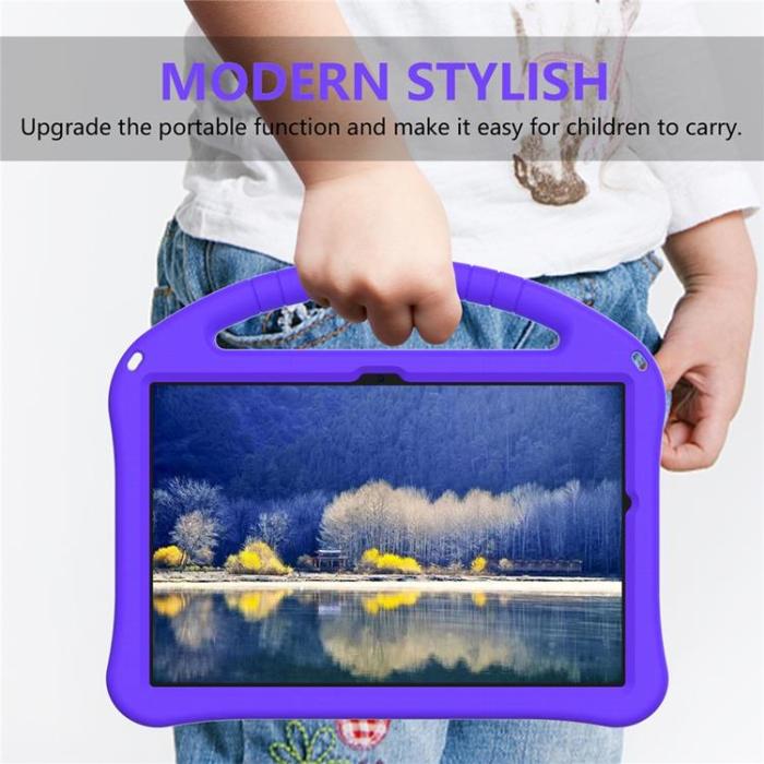 A-One Brand - Galaxy Tab A9 Plus Skal Kickstand Shockproof - Lila