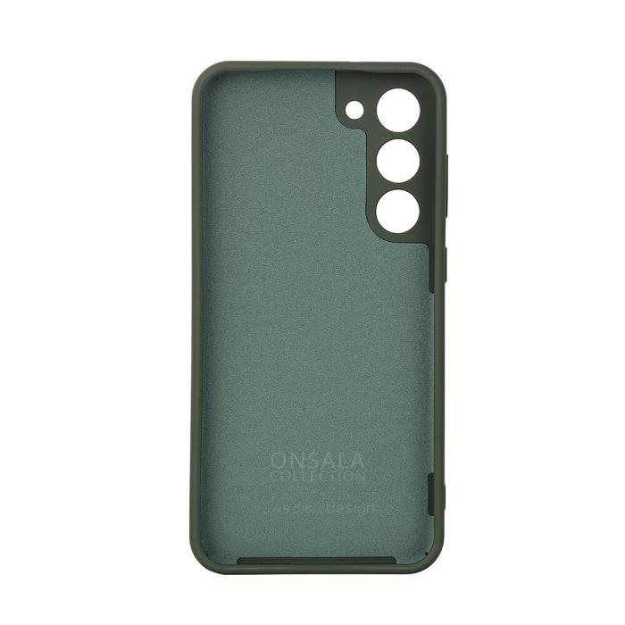 Onsala - ONSALA Galaxy S23 Plus 5G Skal Silikon - Mörk Grön