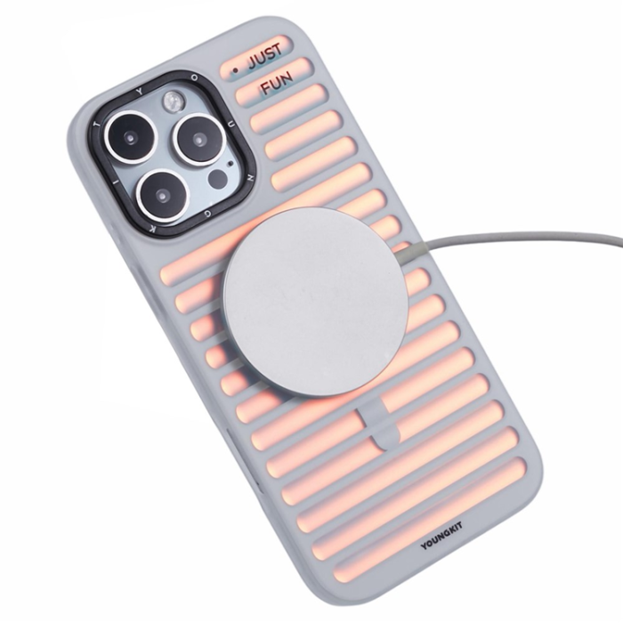 YOUNGKIT - Youngkit iPhone 16 Pro Max Mobilskal Magafe Colorful Matte TPU