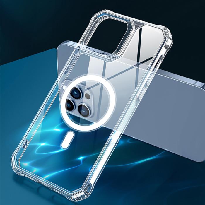 OEM - iPhone 14 Pro Skal Magsafe Peak - Clear