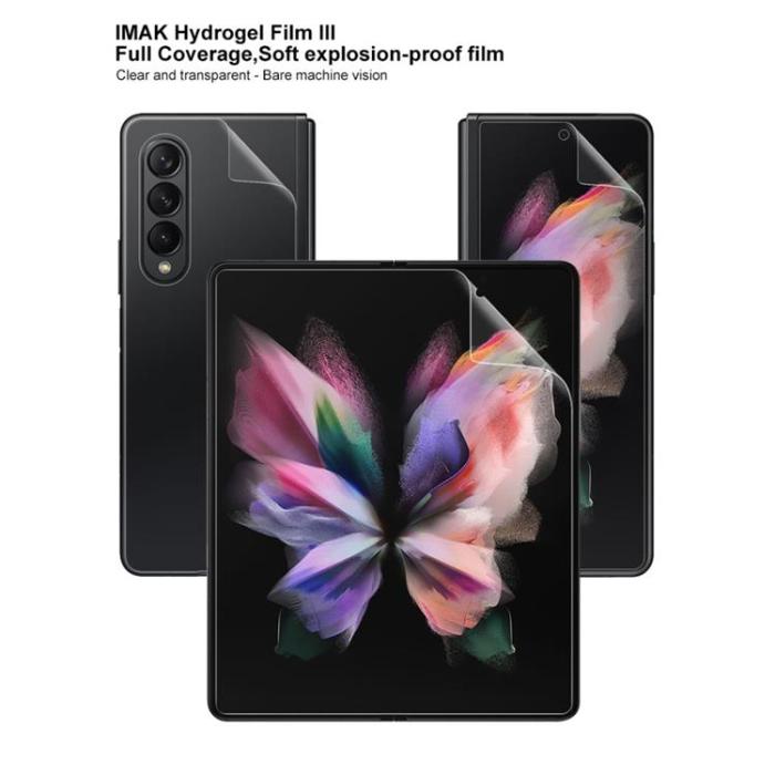 Imak - IMAK Galaxy Z Fold 4 Hydrogel-film Skärmskydd Set