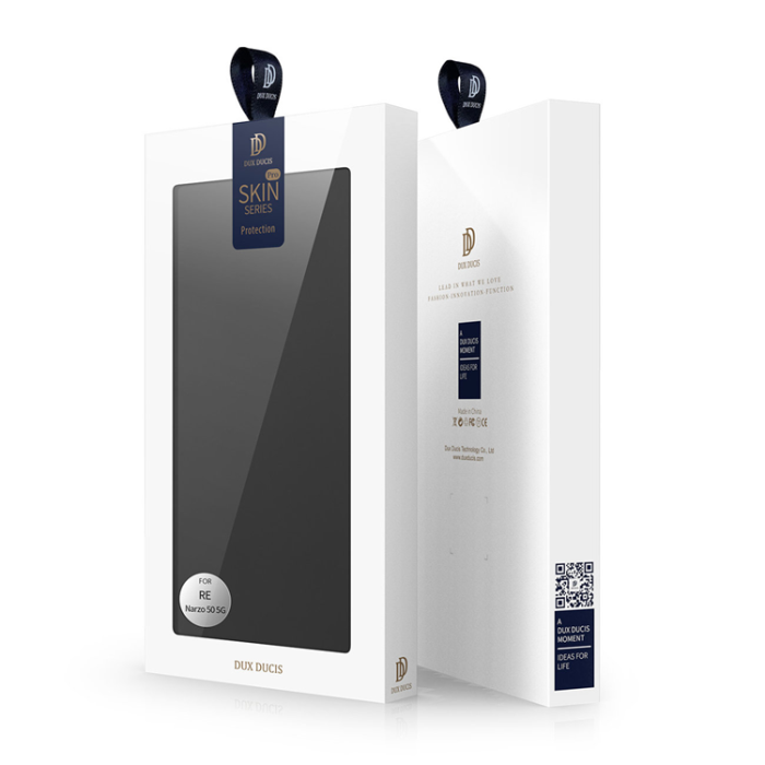 Dux Ducis - Dux Ducis Realme Narzo 50A Fodral Skin Series - Svart