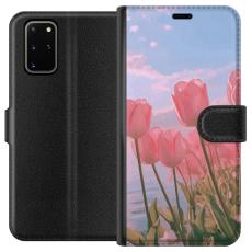 iSecrets - Plånboksfodral till Samsung Galaxy S20+ med Rosa Tulpaner