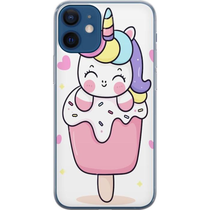 iSecrets - Mobilskal till Apple iPhone 12 mini med Glad enhörning