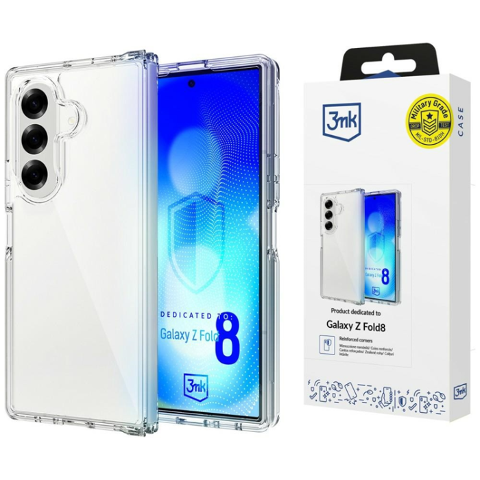 3MK - 3mk Mobilskal För Galaxy Z Fold 8 Armor - Clear