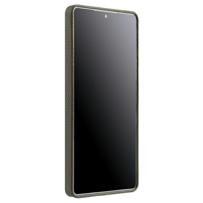 Melkco - MELKCO Mobilskal till Samsung Galaxy S25 Ultra Äkta Läder + PC - Grå