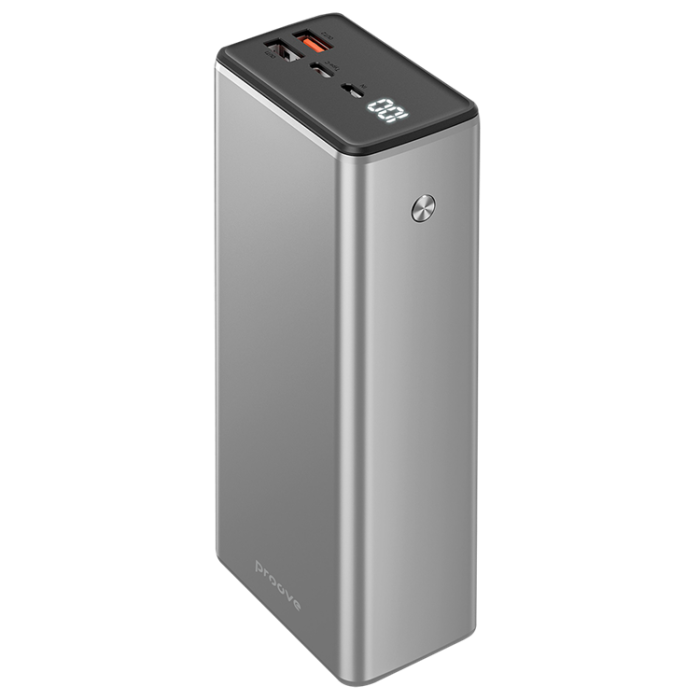 Proove - Proove Powerbank 30000mAh 65W MetalSkin - Grå