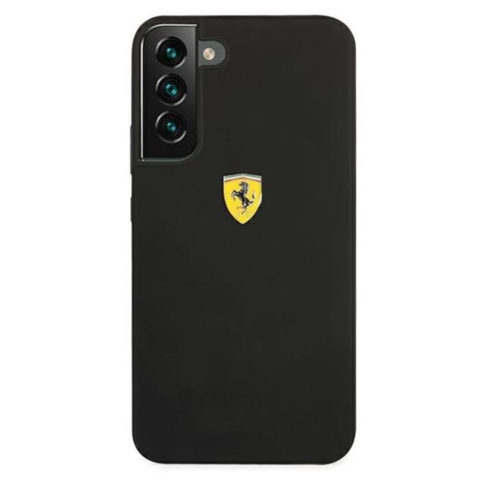 Ferrari - Ferrari On Track Silicone Skal Galaxy S22 - Svart