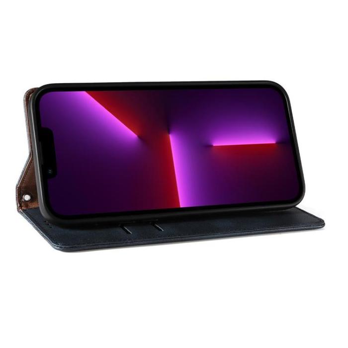 OEM - Galaxy S23 Plånboksfodral Magnet Strap - Blå