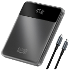 4smarts - 4smarts Powerbank 20000mAh 122.5W Enterprise Slim - Gr&aring;