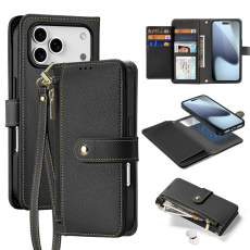 Dux Ducis - Dux Ducis iPhone 17 Pro Plånboksfodral MagSafe Detachable Lawa - Svart