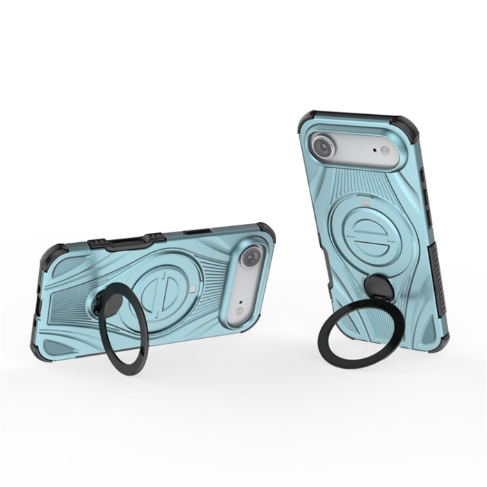 A-One Brand - iPhone Air Mobilskal MagSafe Magnetic Kickstand - Baby Blå