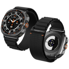 Spigen - Spigen Watch Ultra 1/2 (47mm) Armband WBF1 - Svart
