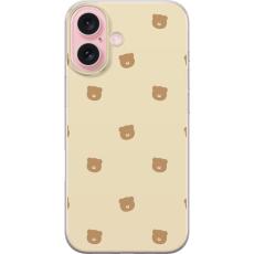 iSecrets - Mobilskal till Apple iPhone 16 med Björnmönster