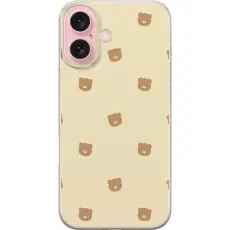 Gustaf - Mobilskal till Apple iPhone 16 med Bj&ouml;rnm&ouml;nster