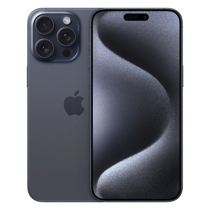 Apple - Apple iPhone 15 Pro Max 1TB 8GB RAM - Titan Blå
