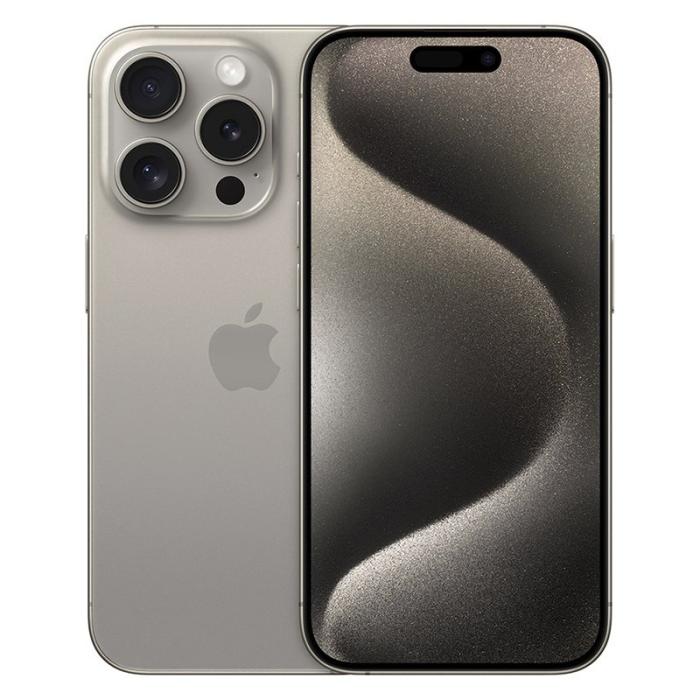Apple - Apple iPhone 15 Pro Max 256GB 8GB RAM - Titan Naturlig