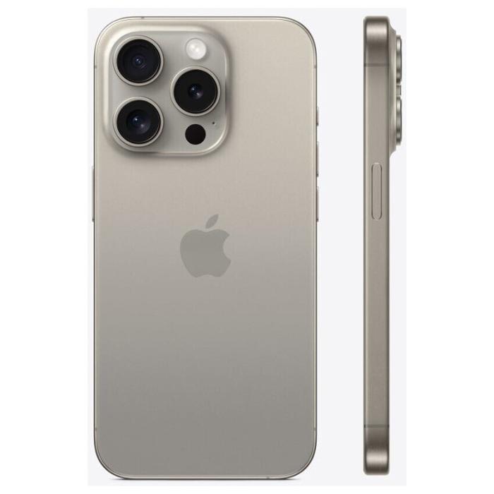 Apple - Apple iPhone 15 Pro Max 256GB 8GB RAM - Titan Naturlig