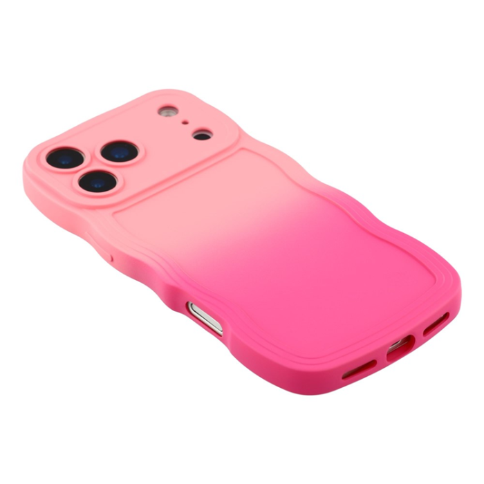 A-One Brand - iPhone 17 Pro Max Mobiskal Gradient Color TPU - Rosa + Ros