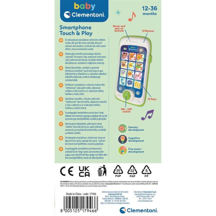 CLEMENTONI - CLEMENTONI Baby Smartphone (2024)