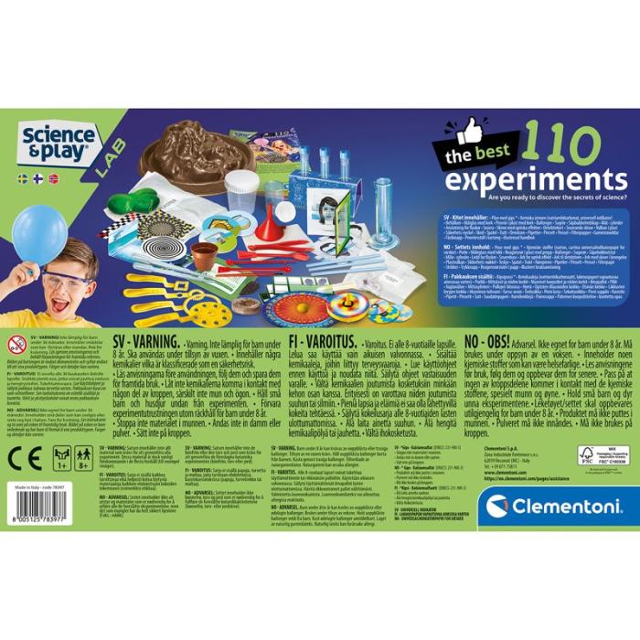 CLEMENTONI - CLEMENTONI Best 110 Experiments