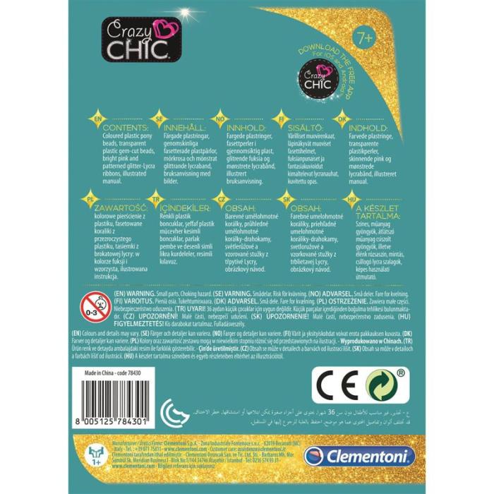 CLEMENTONI - CLEMENTONI Crazy Chic Bracelets Enjoy Glee