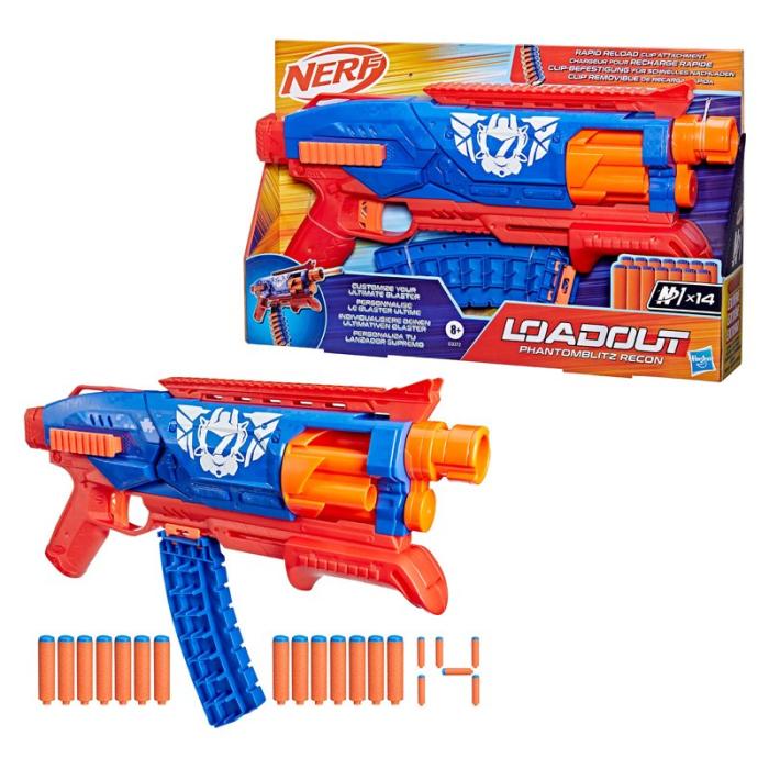 NERF - NERF N1 Blaster Loadout Phantom Blitz Recon