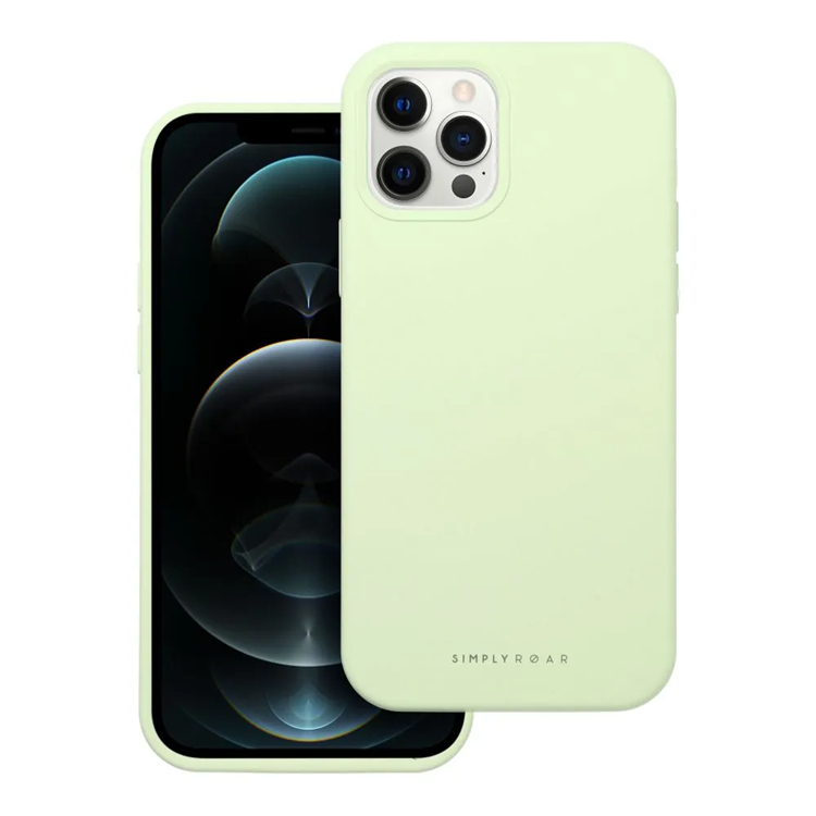 Roar iPhone 12 Pro Mobilskal Roar Cloud Skin - Ljusgrön | 2353 | AlltMobil