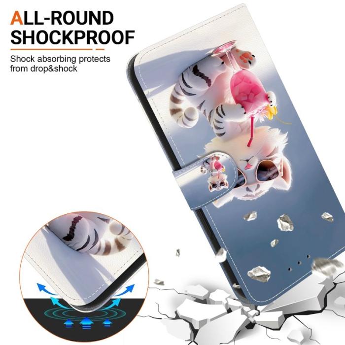 OEM - Plånboksfodral för Samsung Galaxy S26 Ultra Konstläder - Tecknad Tiger