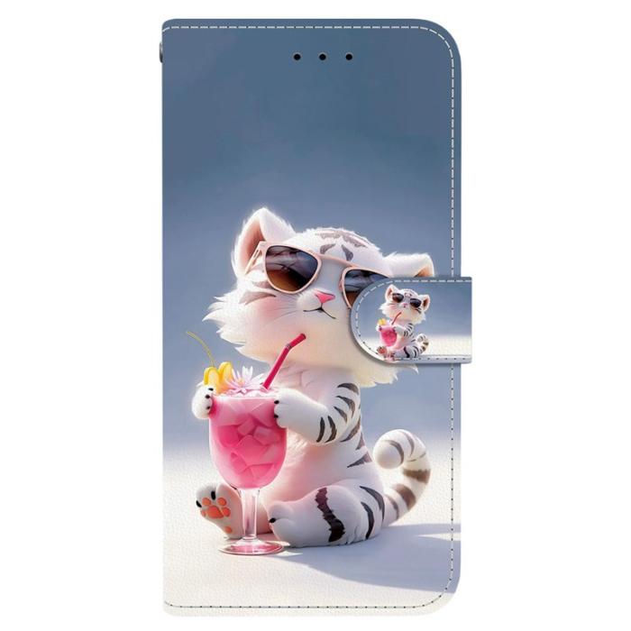 OEM - Plånboksfodral för Samsung Galaxy S26 Ultra Konstläder - Tecknad Tiger