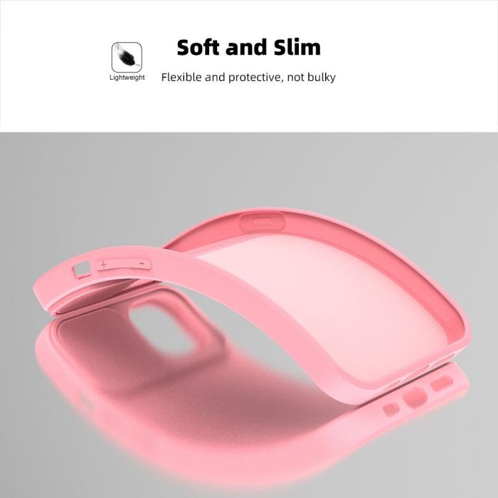 OEM - SLIDE skal för iPhone 14 Plus i ljusrosa