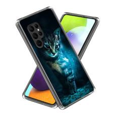 OEM - Mobilskal f&ouml;r Samsung Galaxy S26 Ultra M&ouml;nstertryck TPU - Katt
