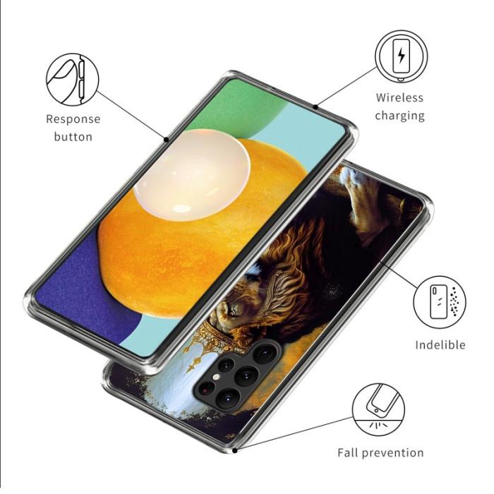 OEM - Mobilskal för Samsung Galaxy S26 Ultra Mönstertryck TPU - Lion King