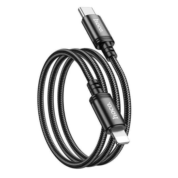 Hoco USB-C till Lightning Kabel PD 20W X89 1m Svart | 3541 | AlltMobil