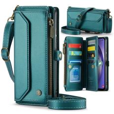 Caseme - CASEME Pl&aring;nboksfodral Konstl&auml;der f&ouml;r Samsung Galaxy A54 5G - Gr&ouml;n