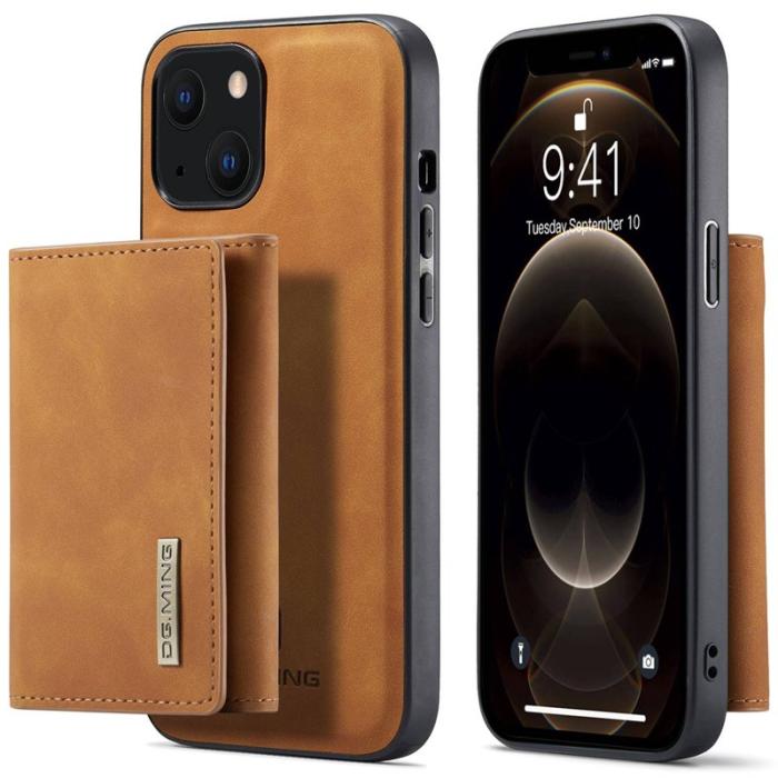 DG.MING - DG.MING M1 Series Mobilskal till iPhone 14 Plus 2-i-1 Magnetisk Brun
