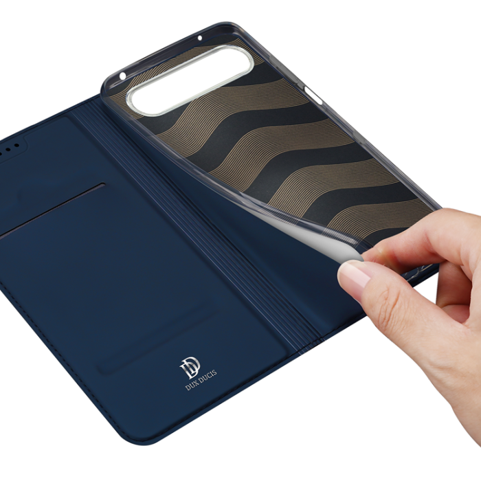 Dux Ducis - Dux Ducis Sony Xperia 10 VII Plånboksfodral Skin Pro - Blå