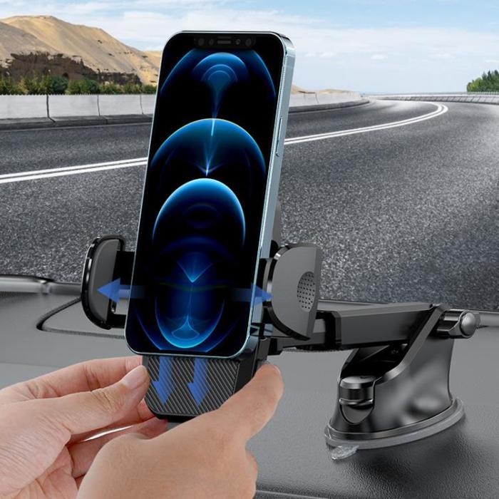 Floveme - Floveme Mobilhållare För Bil F1 - Svart