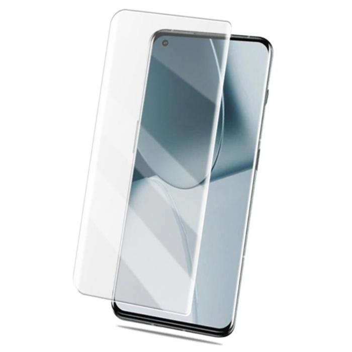 Mocolo - Mocolo OnePlus 10 Pro Härdat Glas Skärmskydd 3D Curved UV Glue
