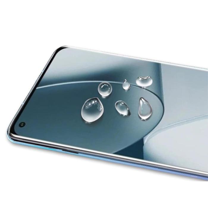 Mocolo - Mocolo OnePlus 10 Pro Härdat Glas Skärmskydd 3D Curved UV Glue