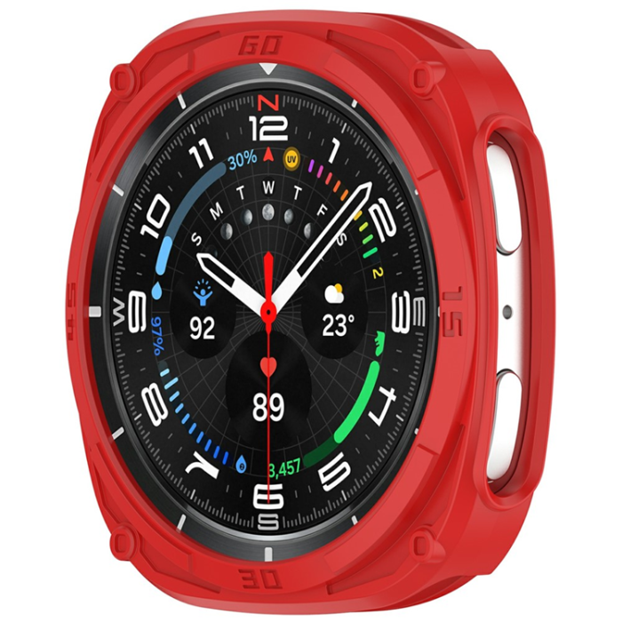 A-One Brand - Galaxy Watch 8 (40mm) Skal Hollow Shockproof Bumper - Röd