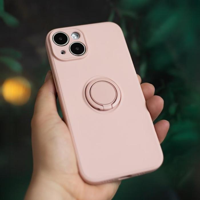 OEM - Xiaomi Redmi 13C 4G/Poco C65 Mobilskal Finger Grip - Rosa