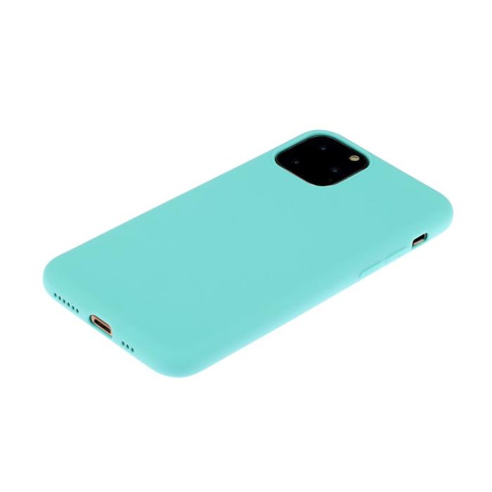 OEM - iPhone 15 Pro Max Mobilskal TPU Matte Slim-Fit - Cyan