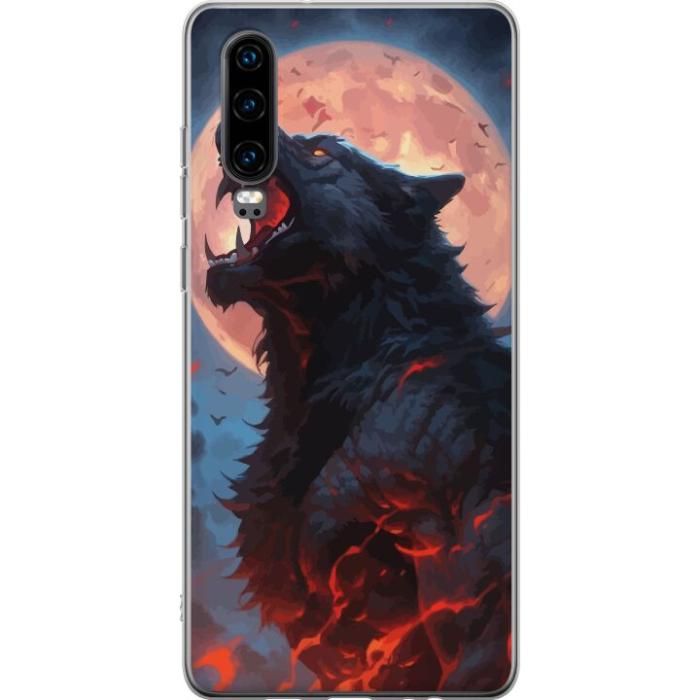 iSecrets - Mobilskal till Huawei P30 med Ylande varg