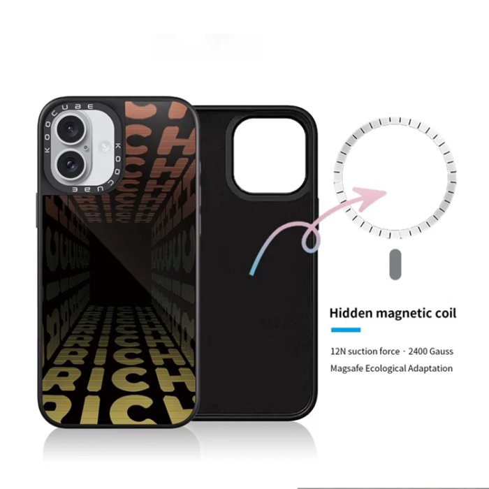 A-One Brand - iPhone 17 Mobilskal MagSafe Aluminium Silikon