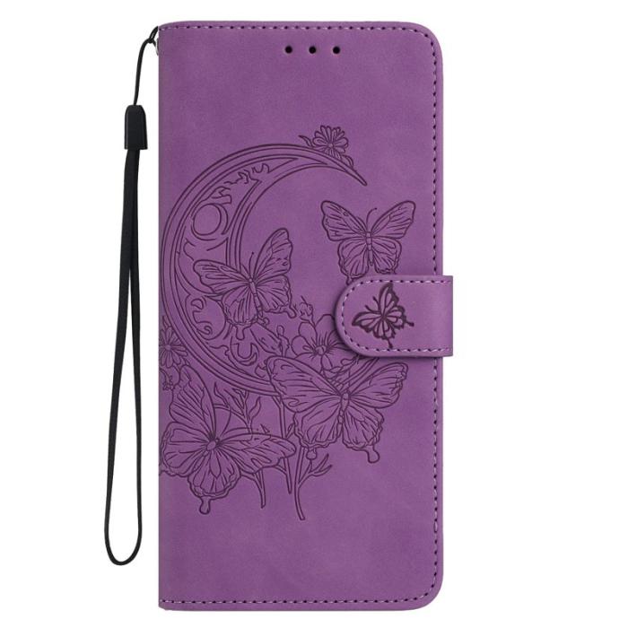 OEM - Samsung Galaxy S26 Ultra Fodral Konstläder Ställ - Lila